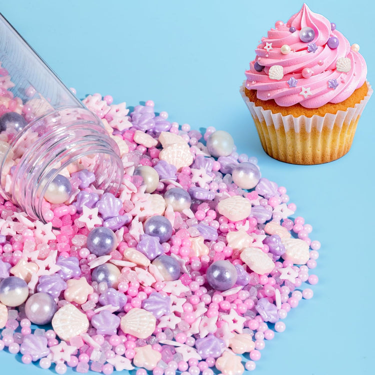 Edible Pink Sprinkles for Cake Decorating (4.5 Ounce)