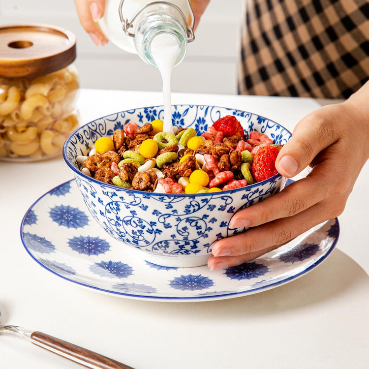 24 Oz Ceramic Soup Bowls Set of 6 (6 Count)
