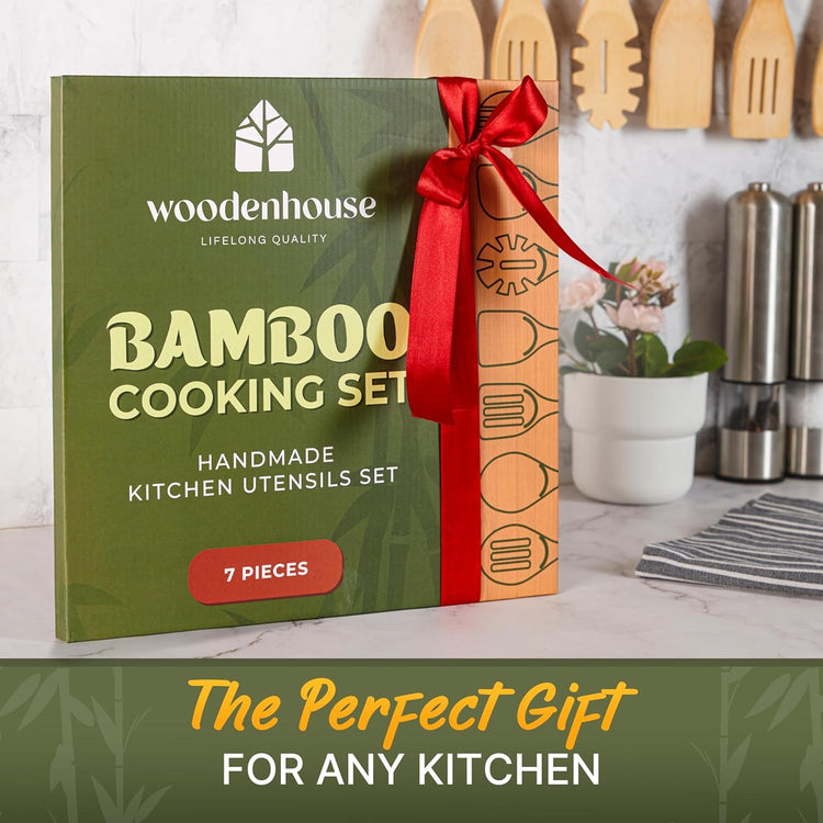Wooden Utensil Set (7 Count)