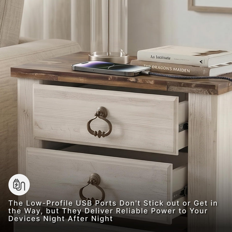 Willowton 2 Drawer Nightstand