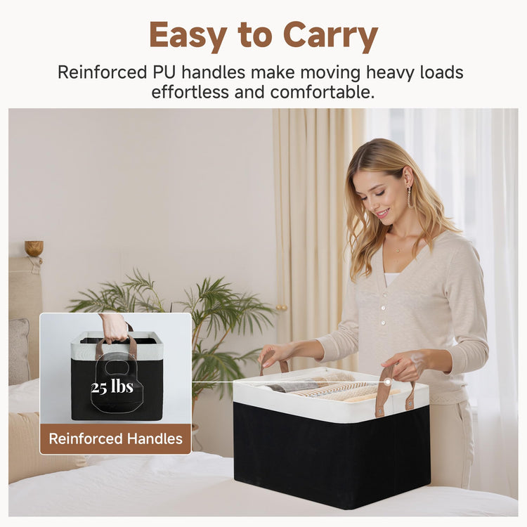 Closet Storage Bins (2 Count)
