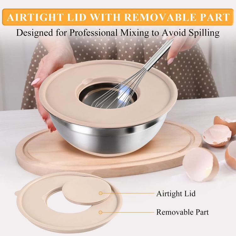 Mixing Bowls with Airtight Lids Set (4.36 Count)
