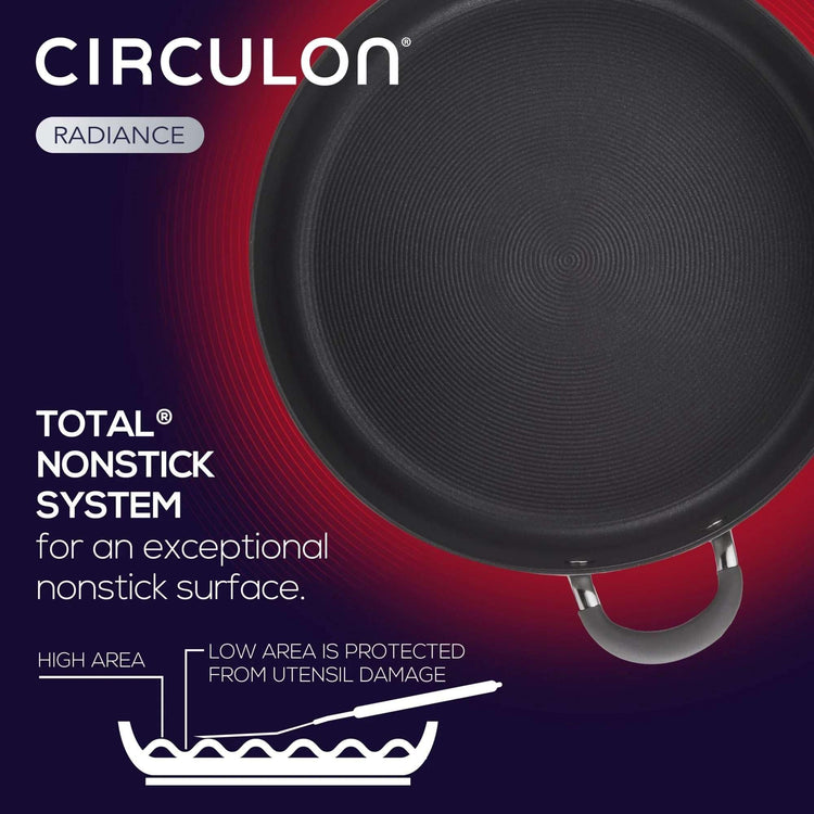 Radiance Hard Anodized Nonstick Frying Pan
