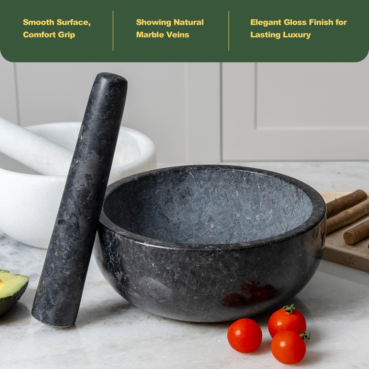 Granite Mortar and Pestle Set