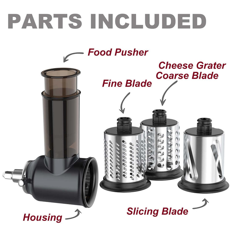 Slicer Shredder Attachments for KitchenAid Stand Mixer