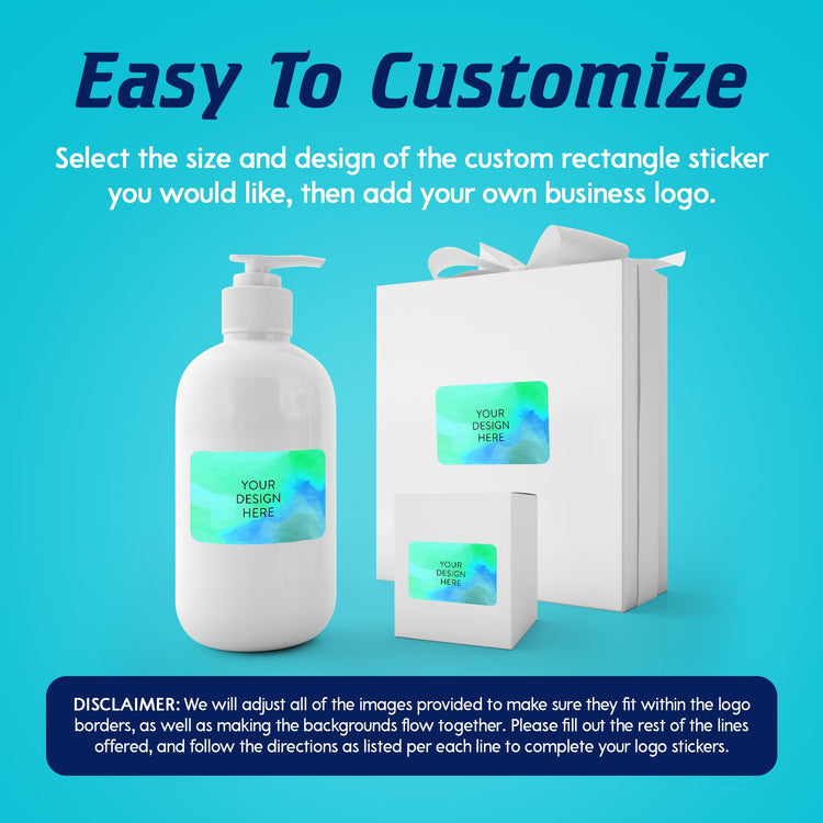 Custom Vinyl Stickers Your Image (100 Count)