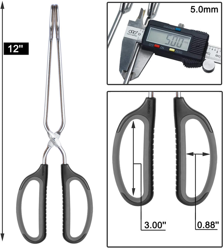Scissor Tongs with Comfort