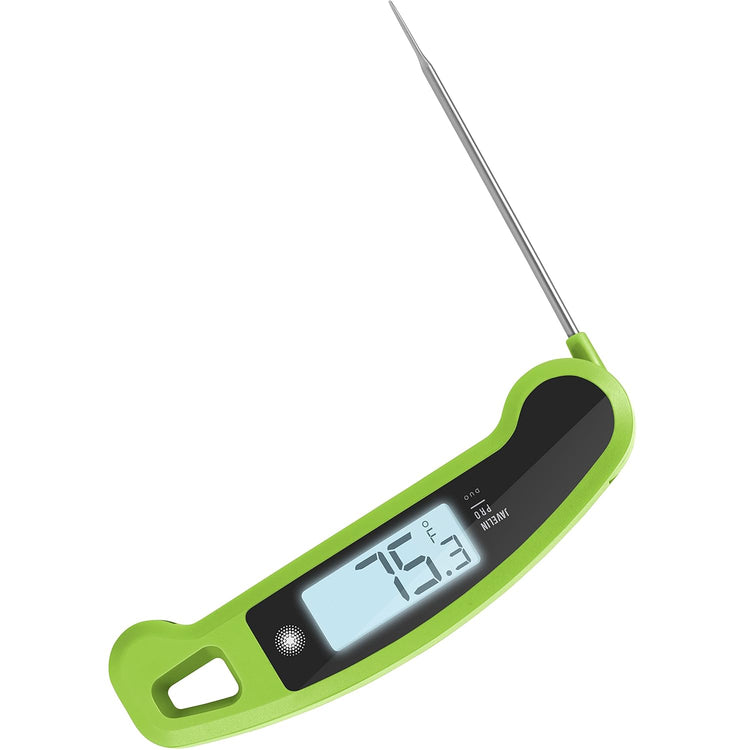 Lavatools Javelinยฎ PRO Duo Ultra-Fast 2-Second Professional Digital Instant Read Meat Thermometer for Grill and Cooking, Auto-Rotating Backlit Display, IP65 Water Resistant, NSF Certified โ Wasabi