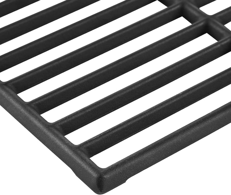 146.16142210 PG-40409SOLB Grill Grates Replacement Parts for Kenmore Gas Grill Parts 146.46372610 146.10016510 40900204 146.34461410 146.46366610 146.10017510 146.16198210 Cast Iron Cooking Grid 2 Pcs