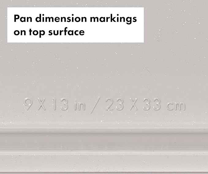 OXO Good Grips Non-Stick Pro Ceramic Coated Metal Bakeware 9” x 13” Cake Pan – Storm Blue
