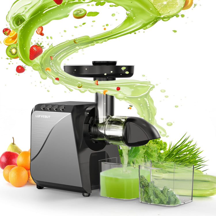 Cold Press Juicer for Celery Carrot Orange