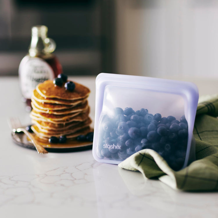 Premium Reusable Silicone Bags and Lunch Bag (3 Count)