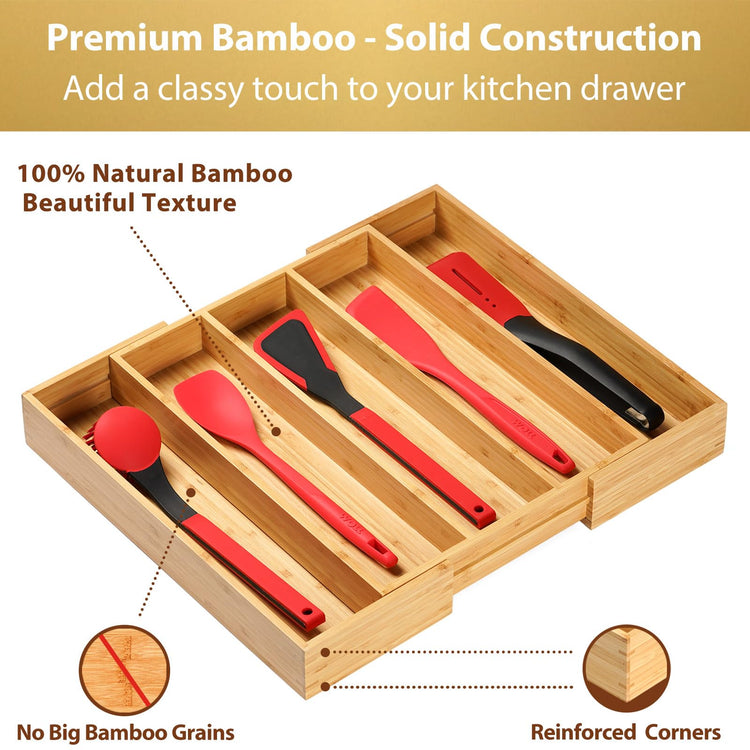 Expandable Kitchen Drawer Organizer
