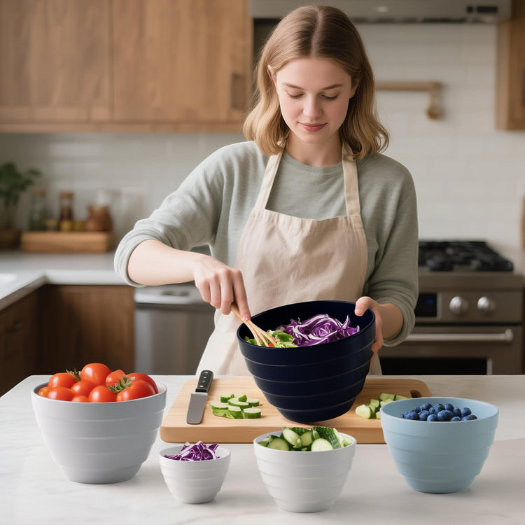 Mixing Bowls with Lids (5 Count)