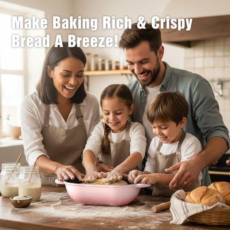5 QT Enameled Cast Iron Sourdough Bread Oven