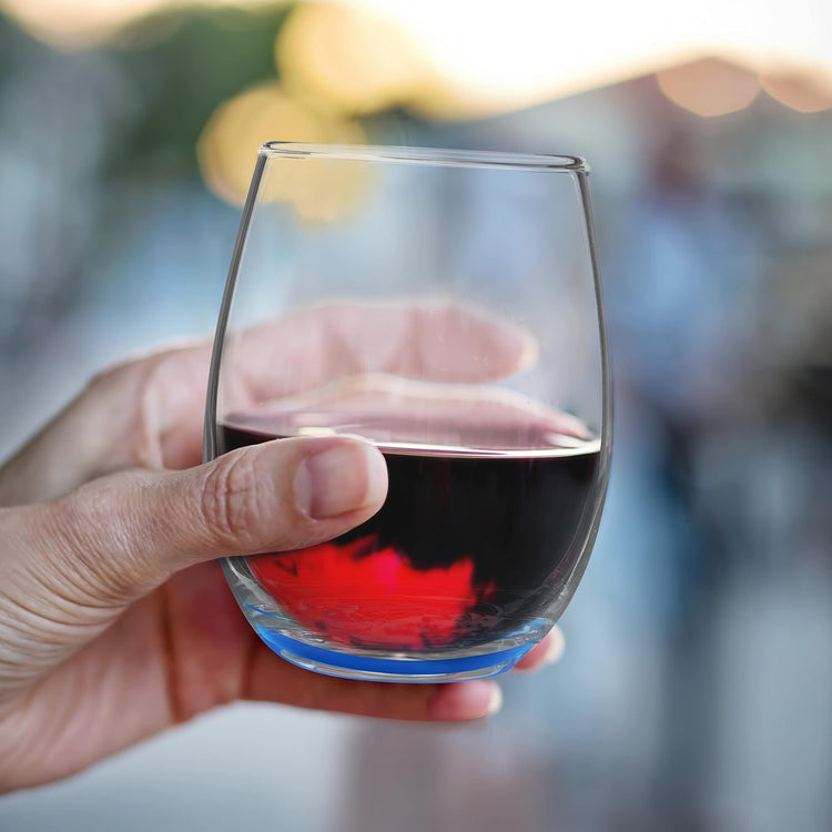 Stemless Wine Glasses by ARC 5.5 oz. Set of 12 (12 Count)