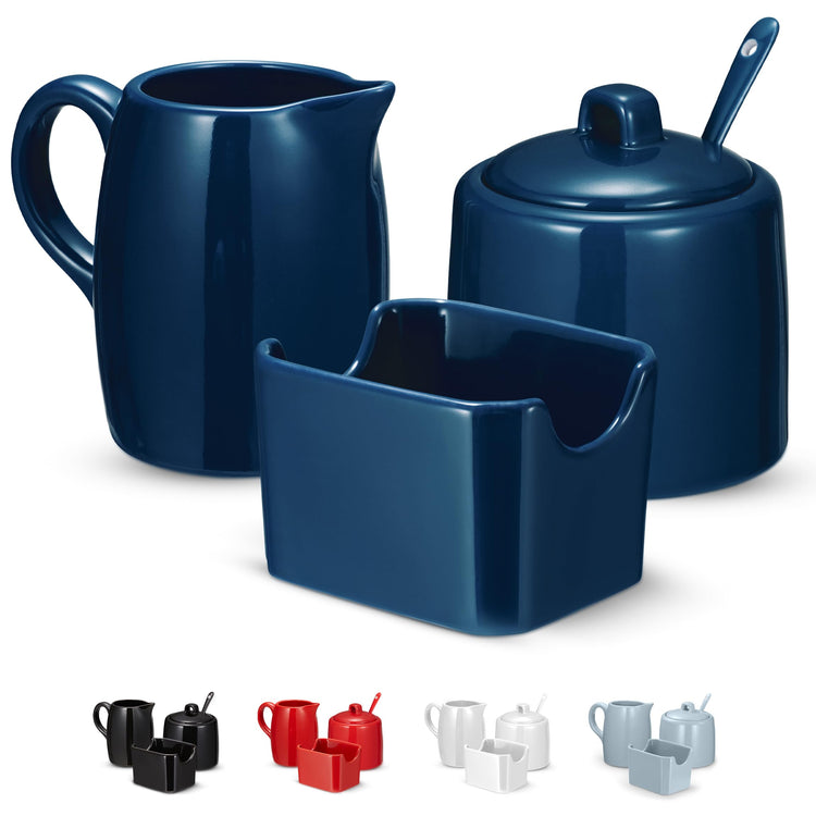 Sugar and Creamer Set (3 Count)