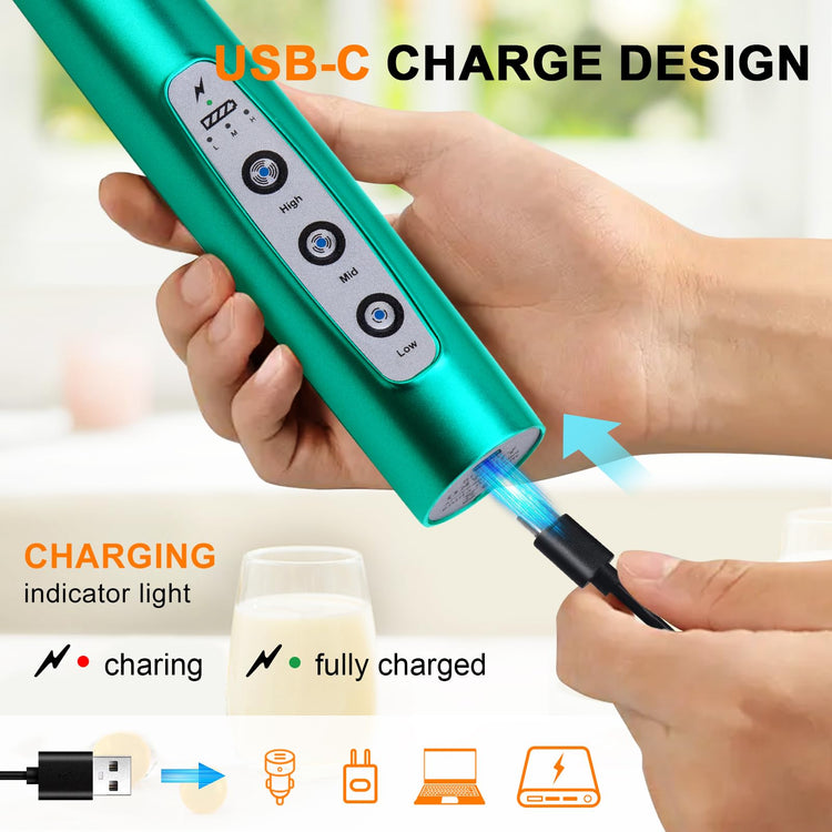 Handheld Milk Frother Wand for Coffee
