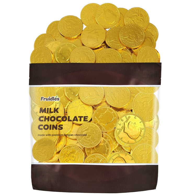 Gold Half Dollar Milk Chocolate Coins Gelt (16 Ounce)