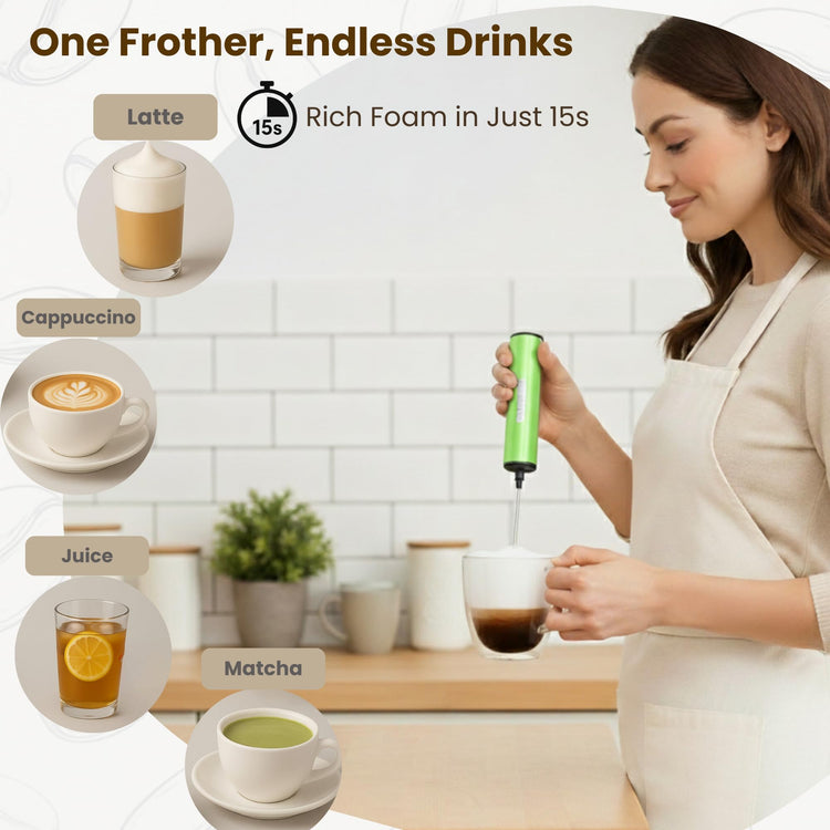 Rechargeable Milk Frother