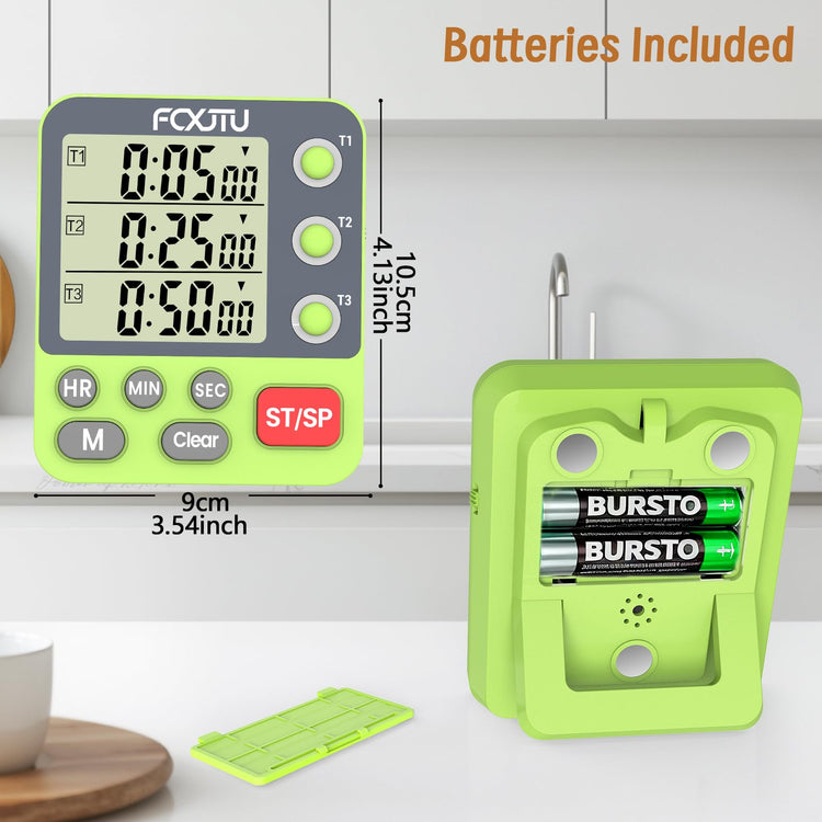 Digital Dual Kitchen Timer