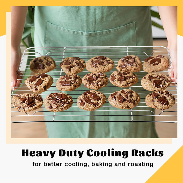 15.3" x 11.25" Cooling Baking Wire Racks Pack of 2 (2 Count)