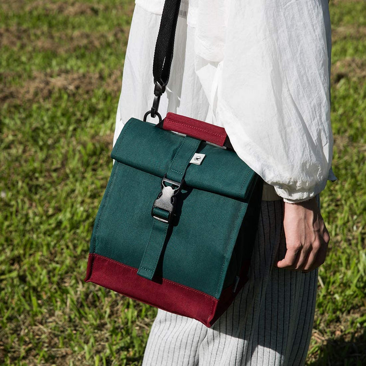 Insulated Lunch Bag Rolltop Lunch Box