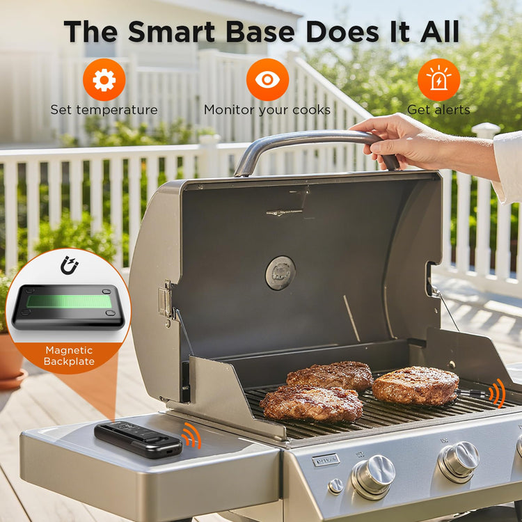 Bluetooth Meat Thermometer with Smart APP