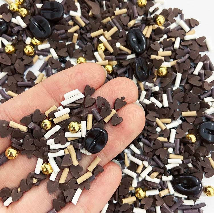 Fake Sprinkles Resin Sprinkles Fake Candy Sprinkles Clay Sprinkles Polymer Sprinkles Polymer Clay Slices for Nail Art DIY Crafts Cake Phone Case