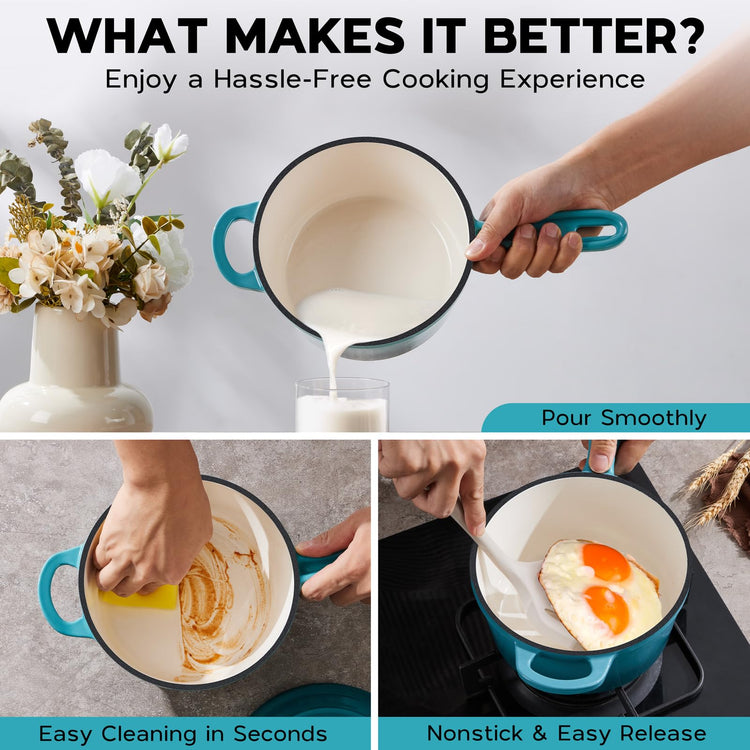 1QT Saucepan with Lid