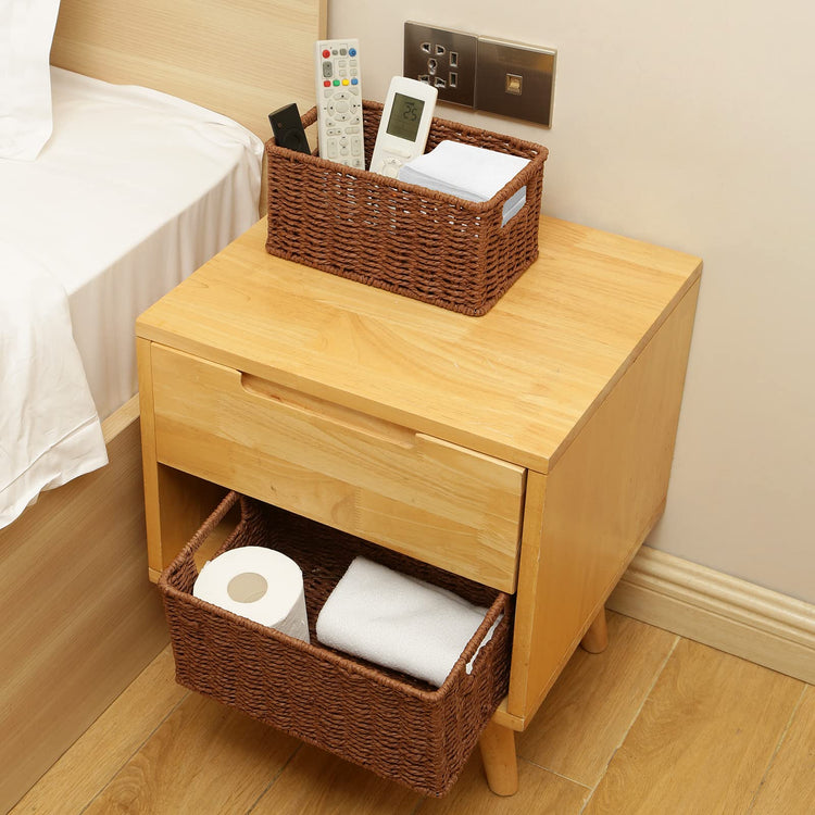 Woven Baskets for Storage (2 Count)