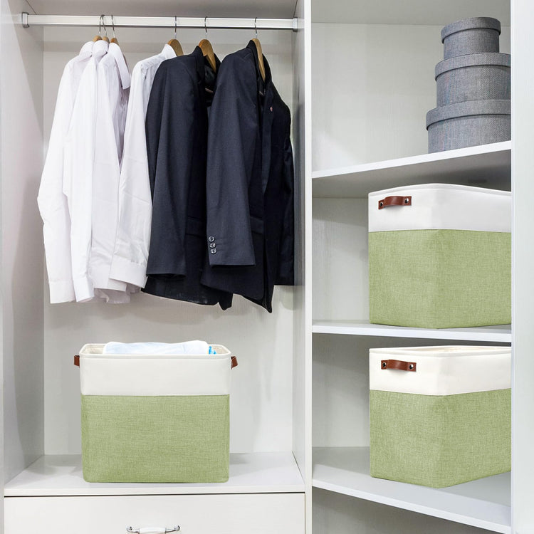 Large Fabric Storage Baskets (3 Count)