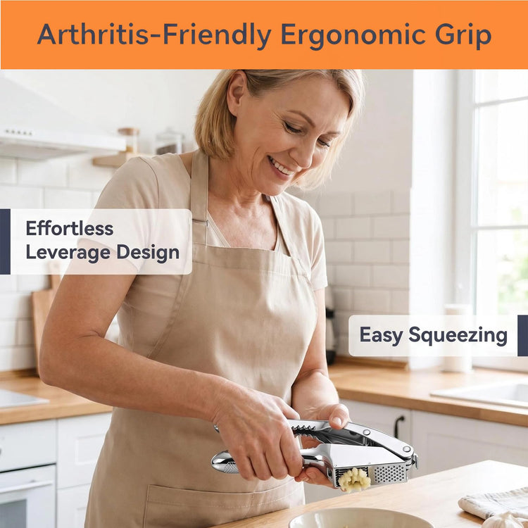Garlic Press and Slicer 2 in 1