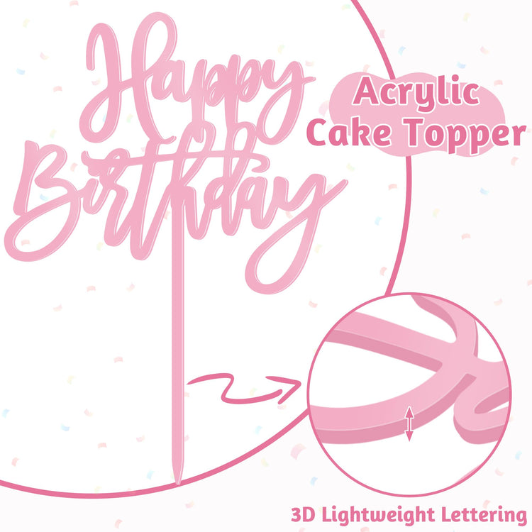 1 PCS Birthday Cake Topper