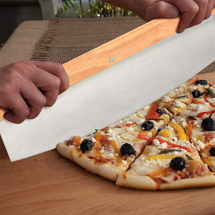15''Pizza Stone for Oven and Grill with Pizza Peel (4 Count)