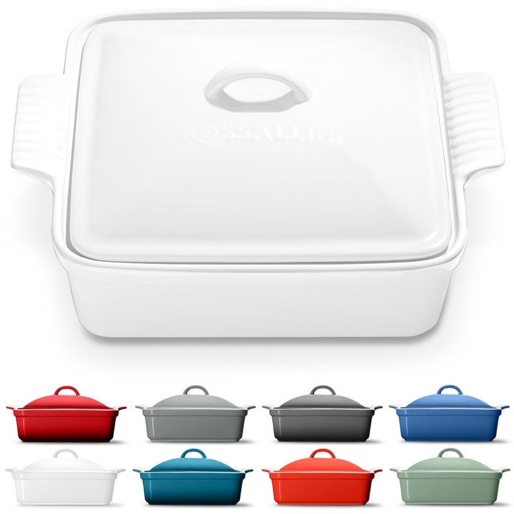 Stoneware Casserole Dish Bakeware with Lid