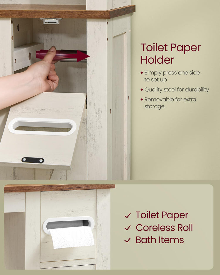 Over the Toilet Storage Cabinet
