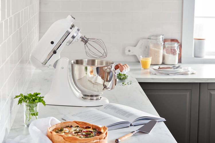 Artisan, 5-Qt Tilt Head Stand Mixer, KSM150PS, White