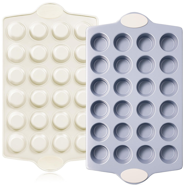 Ceramic Mini Muffin Pan (2 Count)