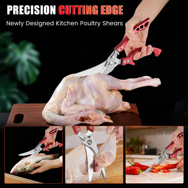 Heavy Duty Kitchen Shears by ANDONG