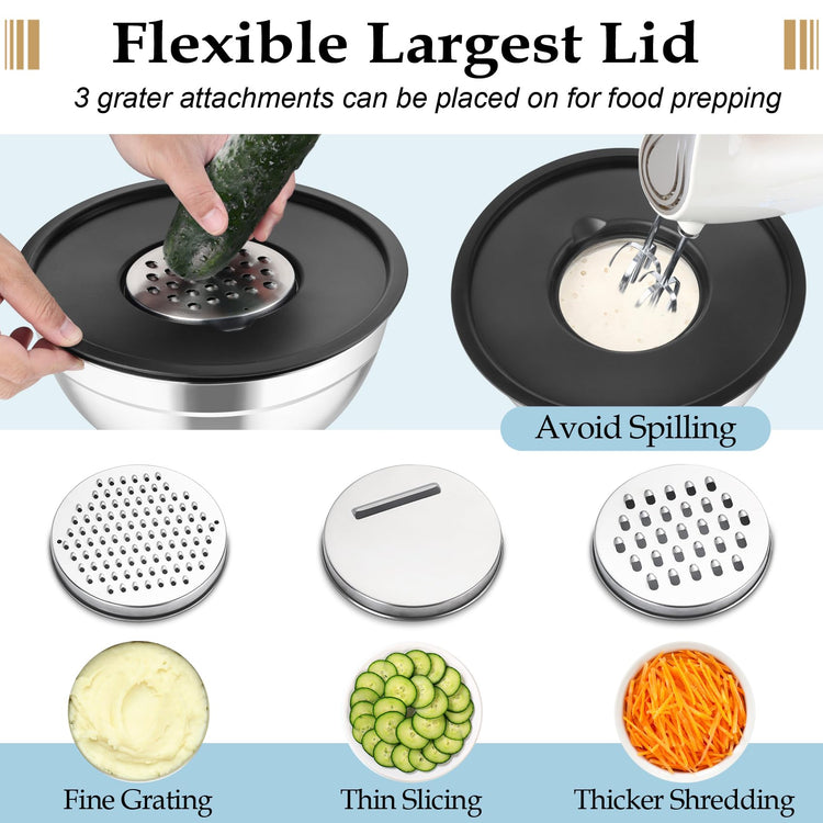 Mixing Bowls Set of 6 (9 Count)