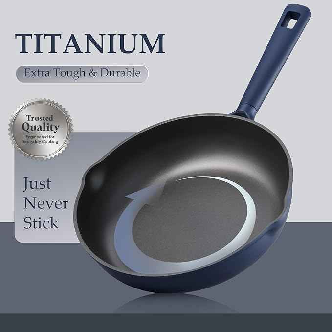 CAROTE 31PCS Pots and Pans Set, Nonstick Cookware Set Kitchen Non Stick Induction Titanium Cookware Non-toxic Granite Cooking set, PFOA Free