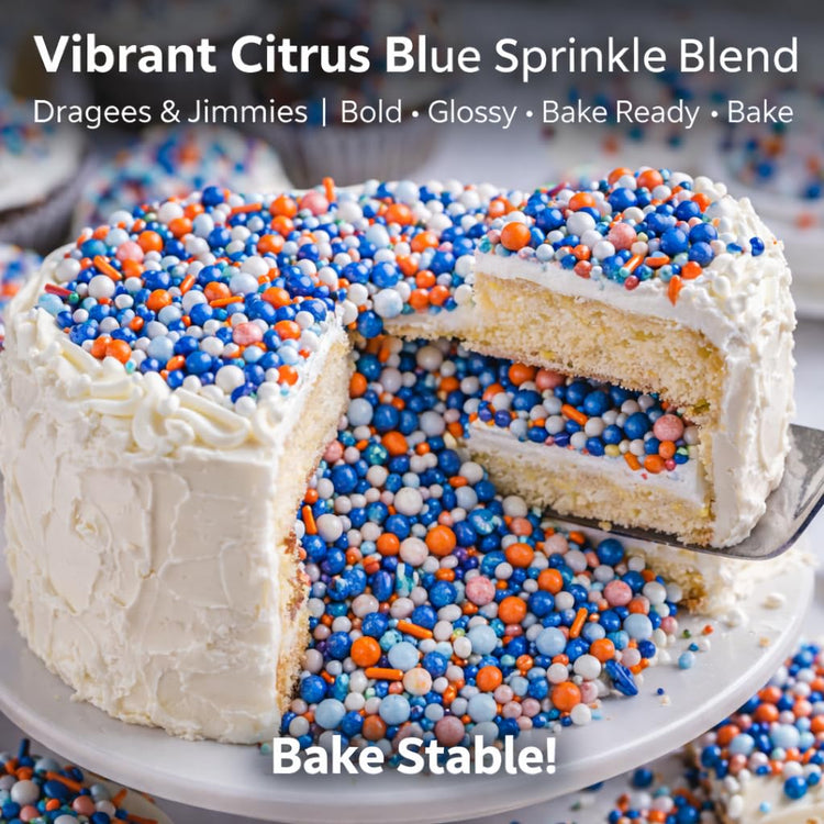 Citrus Blue Celebration Sprinkle Mix
