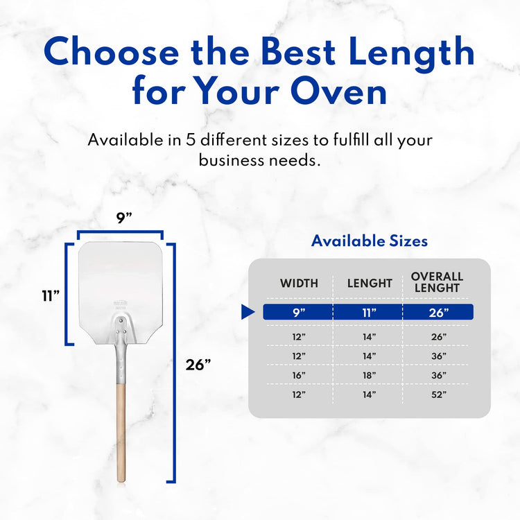 50165 Aluminum Pizza Peel