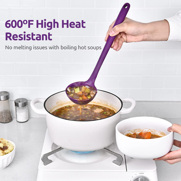 13 inch Silicone Soup Ladle