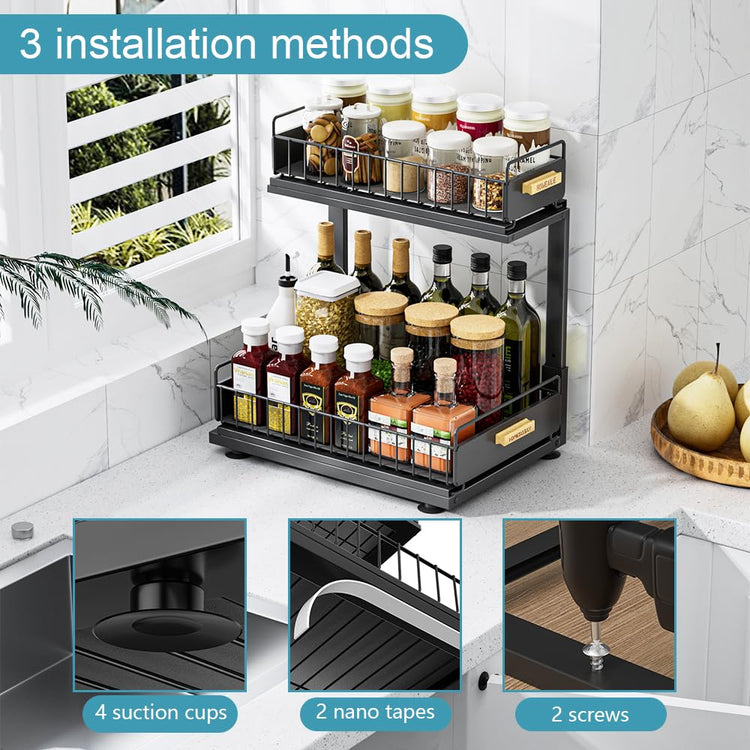 Under Sink Organizer Kitchen