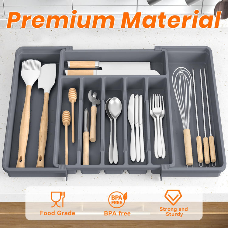 Large Silverware Organizer (2 Count)