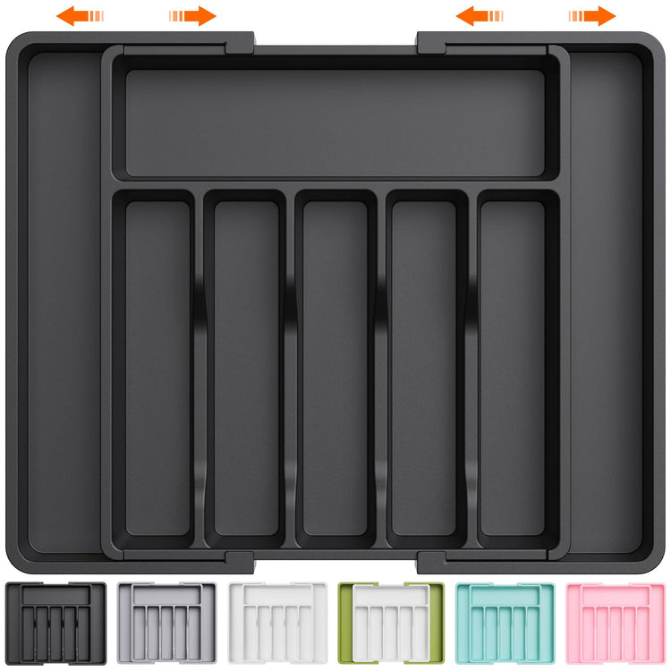 Extra Large Silverware Drawer Organizer