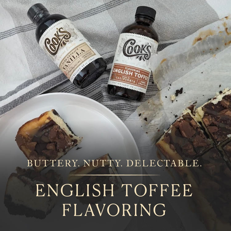 English Toffee Flavoring for Baking (4 Fl Oz)