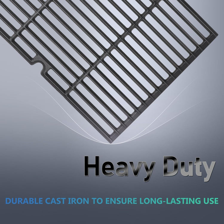 Hiorucet Grill Grates & Heat Plates for Charbroil Commercial Series 4-Burner Gas Grill Replacement Parts, Char Broil 463244011, 463247009, 463268007, 463247412, 463268008, 463268606, 463268706.